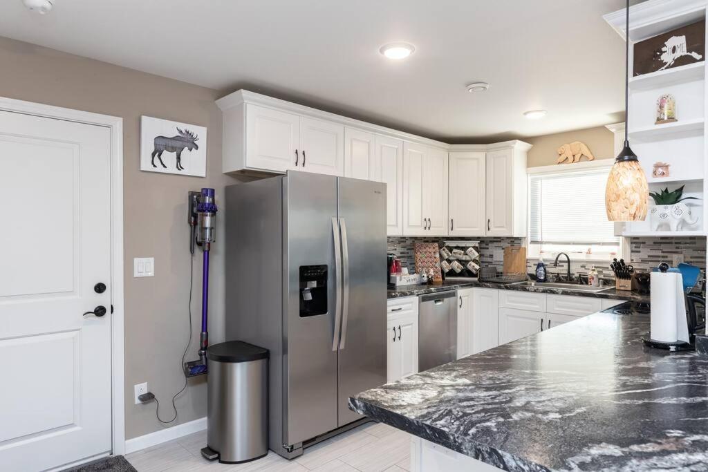 费尔班克斯Birch Hill Retreat Great Location2+Garage+Aurora别墅 外观 照片